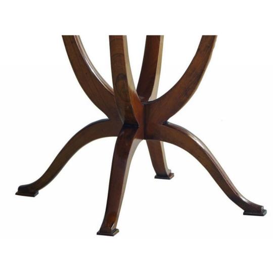 butor szalon villa kastely barna klasszikus art deco lampatarto kerek asztal etkezoasztal viragtarto kozponti lab elegans luxus tomorfa.jpg